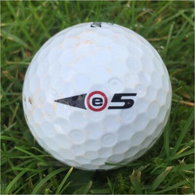 brugte e5 golfbolde fabrikeret af Bridgestone