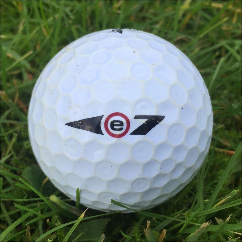 e7 golfbolde fra Bridgestone i grade b kvalitet
