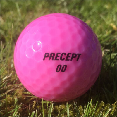 pink golfbolde