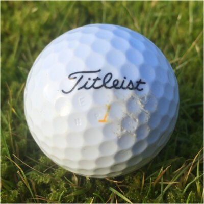 Brugte Titleist Velocity golfbolde i Grade B