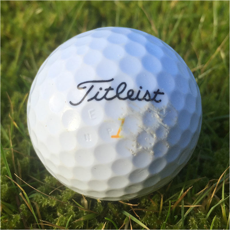 Brugte Titleist Velocity golfbolde i Grade B