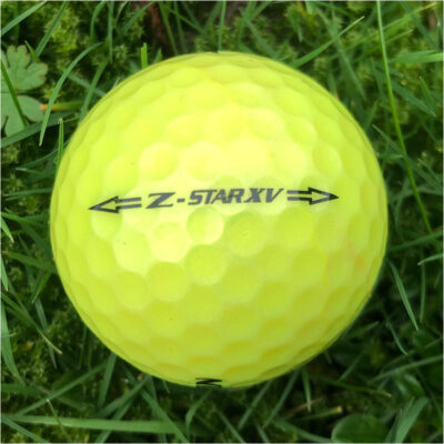sø golfbolde i stærk gul far srixon xv