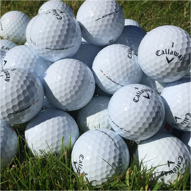 x2hot golfbolde fra Callaway