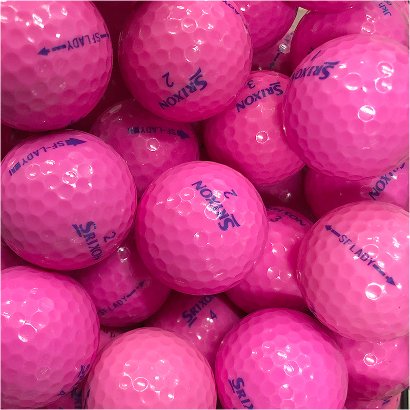 Pink Soft Feel Lady golfbolde