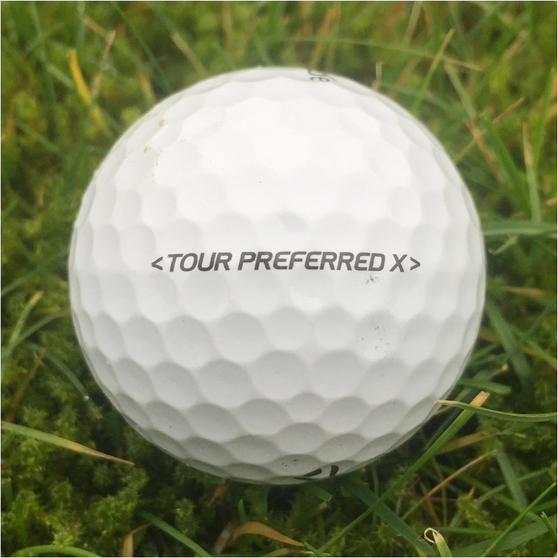 brugte Taylormade Tour X Preferred golfbolde