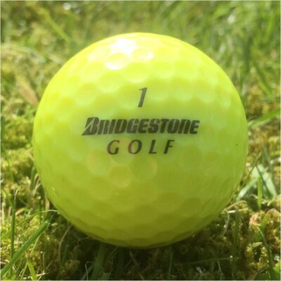 Gule Bridgestone Tour B330-RX golfbolde