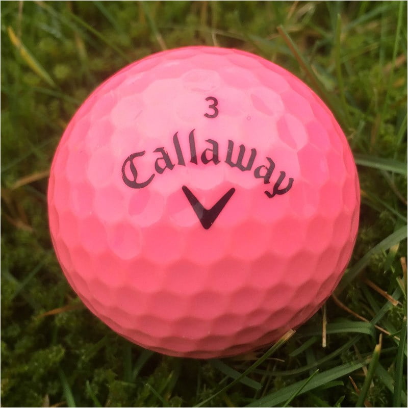 Callaway supersoft pink golfbolde