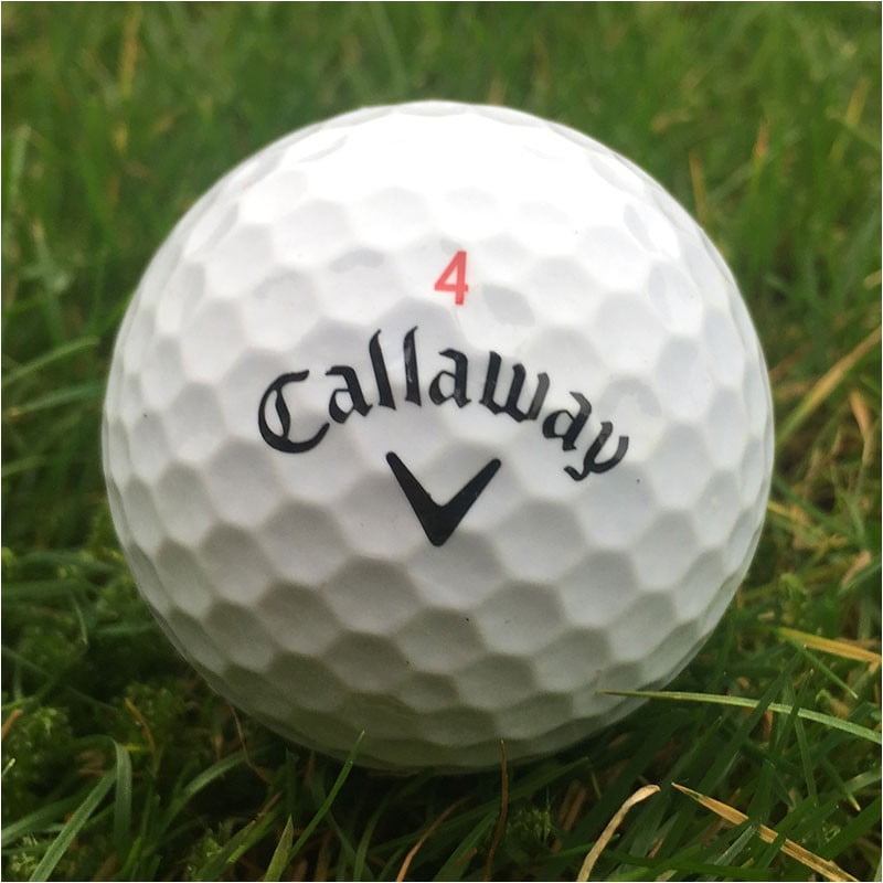 Surrey dans Tag væk Callaway Chrome Soft søbolde / golfbolde i den bedste kvalitet ✓