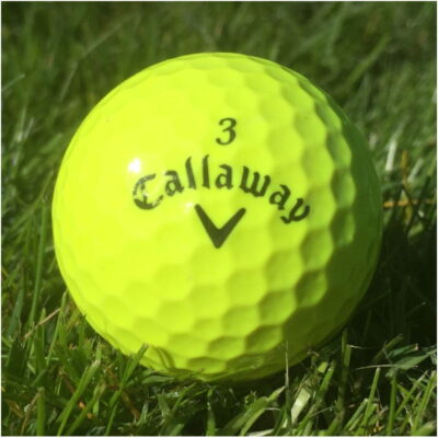 Callaway supersoft gule golfbolde