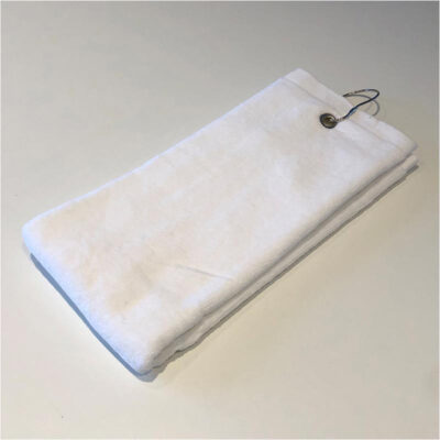 Golfhåndklæde hvid