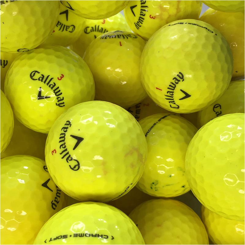 Gule Callaway Chrome Soft