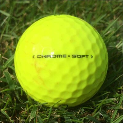 Gule Chrome Soft søbolde i Grade B
