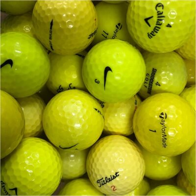 Gule Premium golfbolde