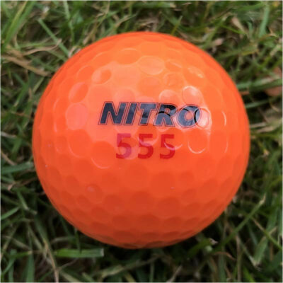 Orange Nitro golfbolde
