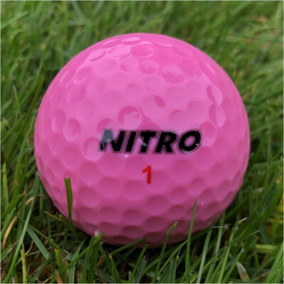 Pink Nitro golfbolde