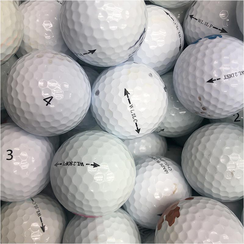 White Label golfbolde