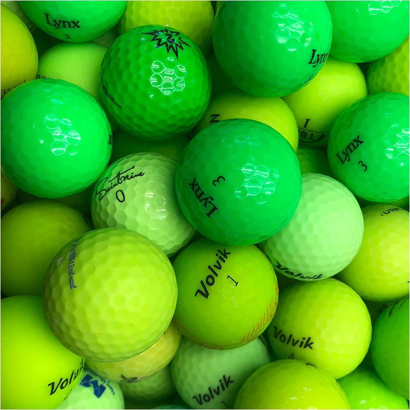 Grønne golfbolde