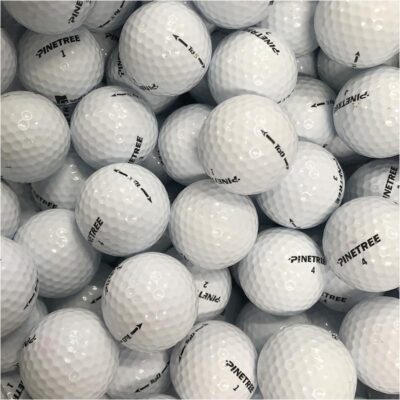 Brugte Pinetree golfbolde